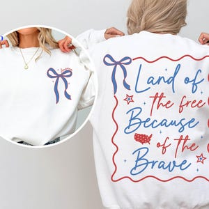 Land Of The Free Because Of The Brave Svg, Fourth of July Svg, America Svg, 4th of July Svg, Independence Day Svg, 4th of July Shirt Svg