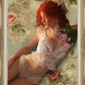 Secret de Versailles lingerie set