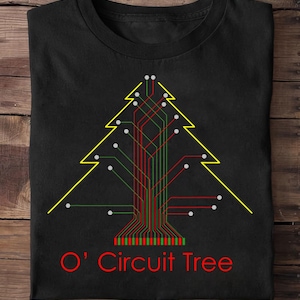 Electrical Engineer Nerd Shirt Circuit Christmas Tshirt Engineer T Shirt - Funny Engineer Shirt, Engineer Gifts, Engineer T-shirt