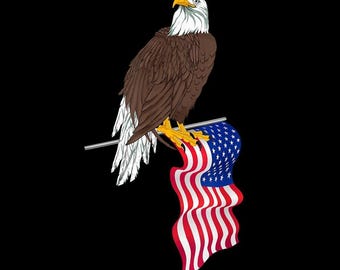 Patriottische grunge Amerikaanse vrijheid PNG, noodlijdende Amerikaanse vlag digitale download, vintage patriottische shirtontwerp voor Veteranendag