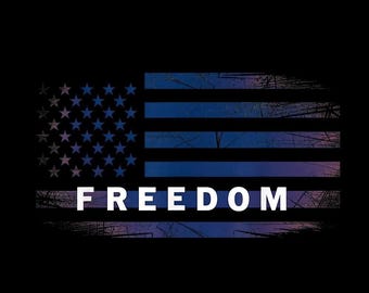 Patriottische grunge Amerikaanse vrijheid PNG, noodlijdende Amerikaanse vlag digitale download, vintage patriottische shirtontwerp voor Veteranendag
