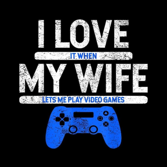 Funny Gamer Husband PNG, Video Game Lover Shirt Design, Humorous