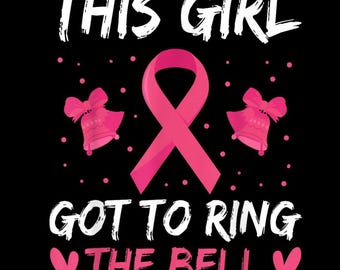 End Of Chemo Celebration Gift, Breast Cancer Survivor Shirt, Ring The Bell Chemo Bell, Fighter, Chemo Bell Ringing, Cancer Free, Pink Ribbon