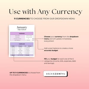 simple monthly budget spreadsheet, home budget planner, expense planner, excel planner, budget tracker, easy budget template google sheets image 4