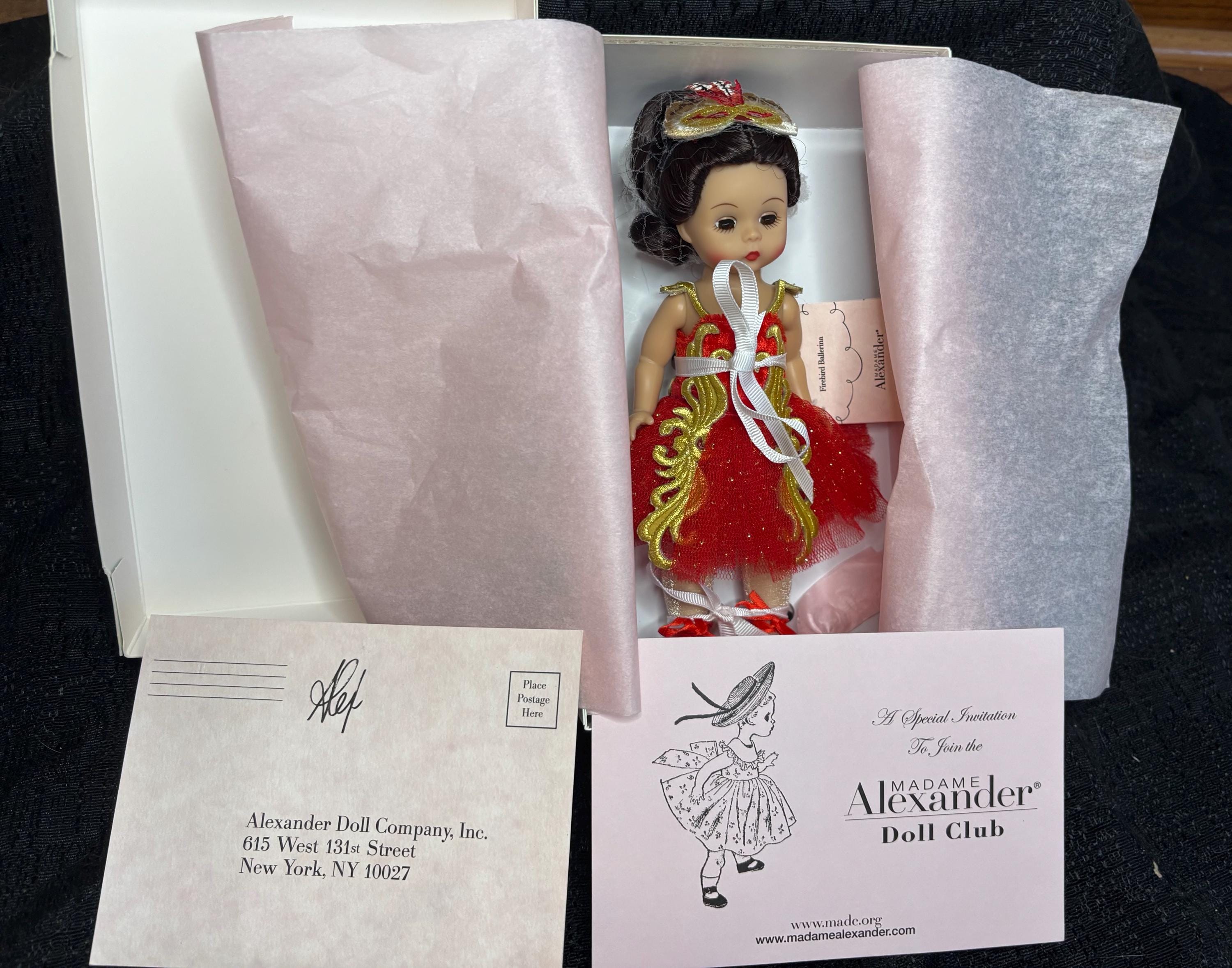 マダムアレクサンダー　Madame Alexander ドール　バレリーナ Madame Alexander Firebird Ballerina Mint in Box 2014 - Etsy