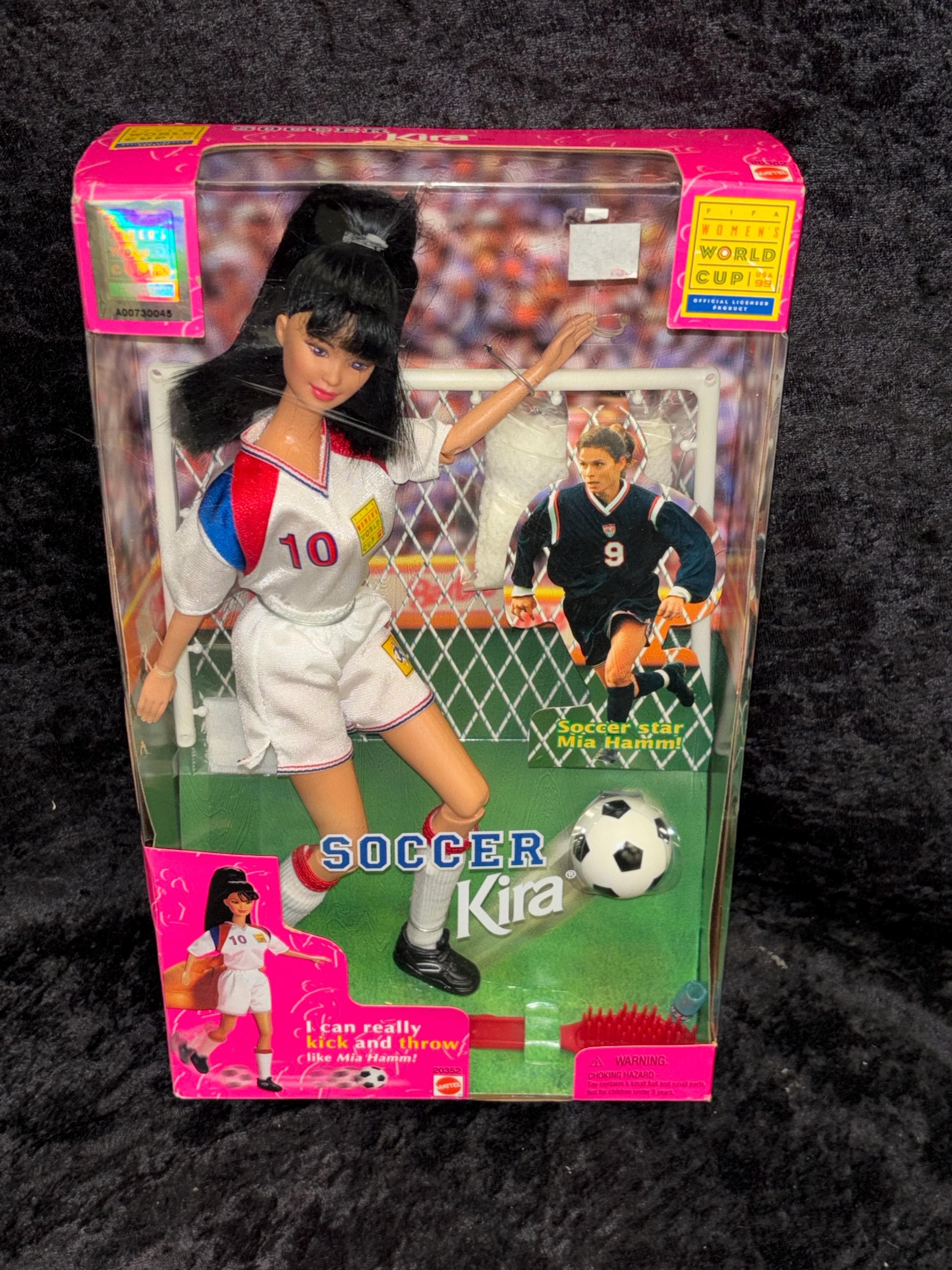Soccer Kira Barbie 1998 Edition Womens World Cup FIFA Barbie Soccer Kira 1998 Edition Womens World Cup FIFA :
