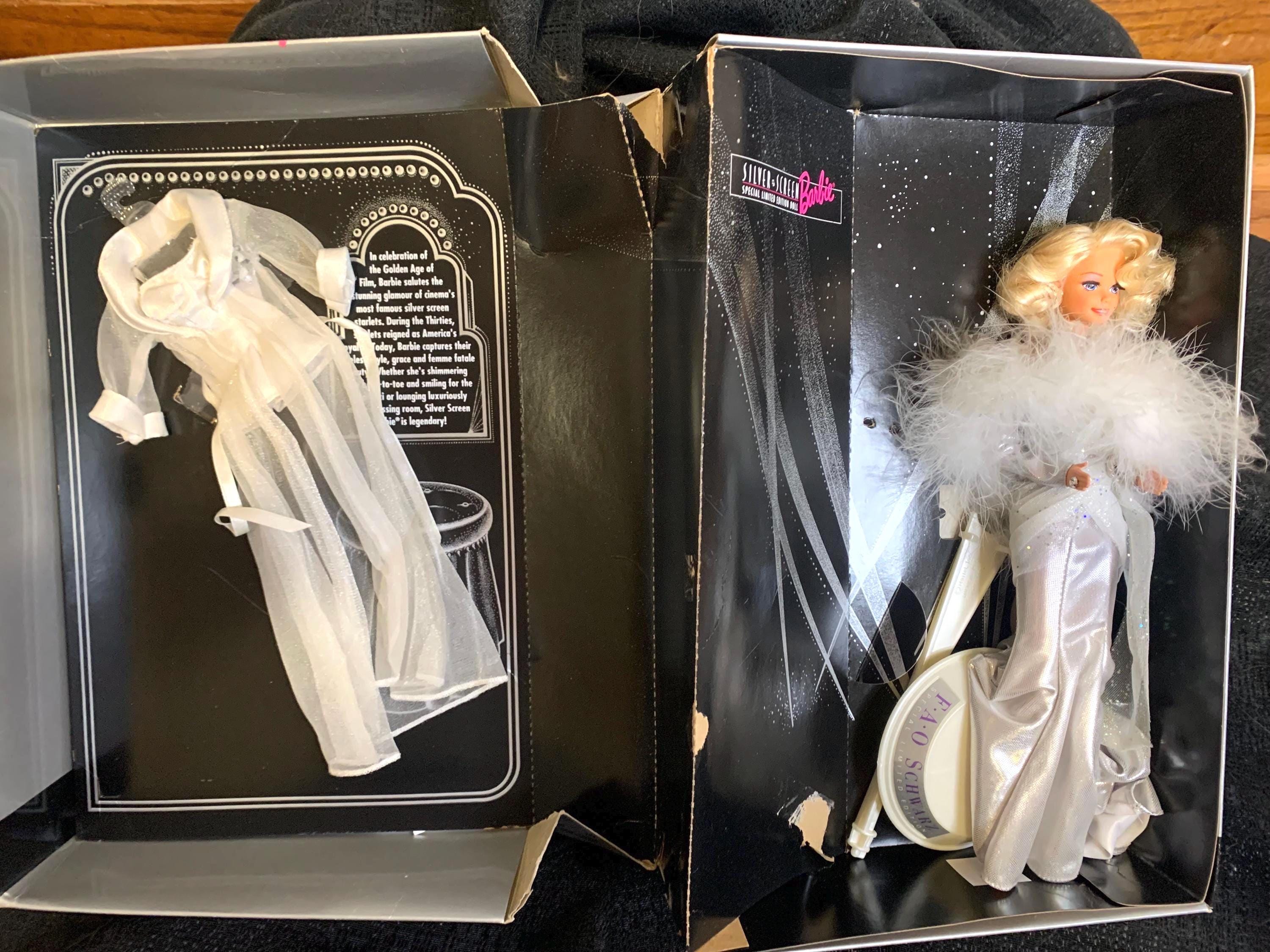 Silver Screen Barbie - Etsy