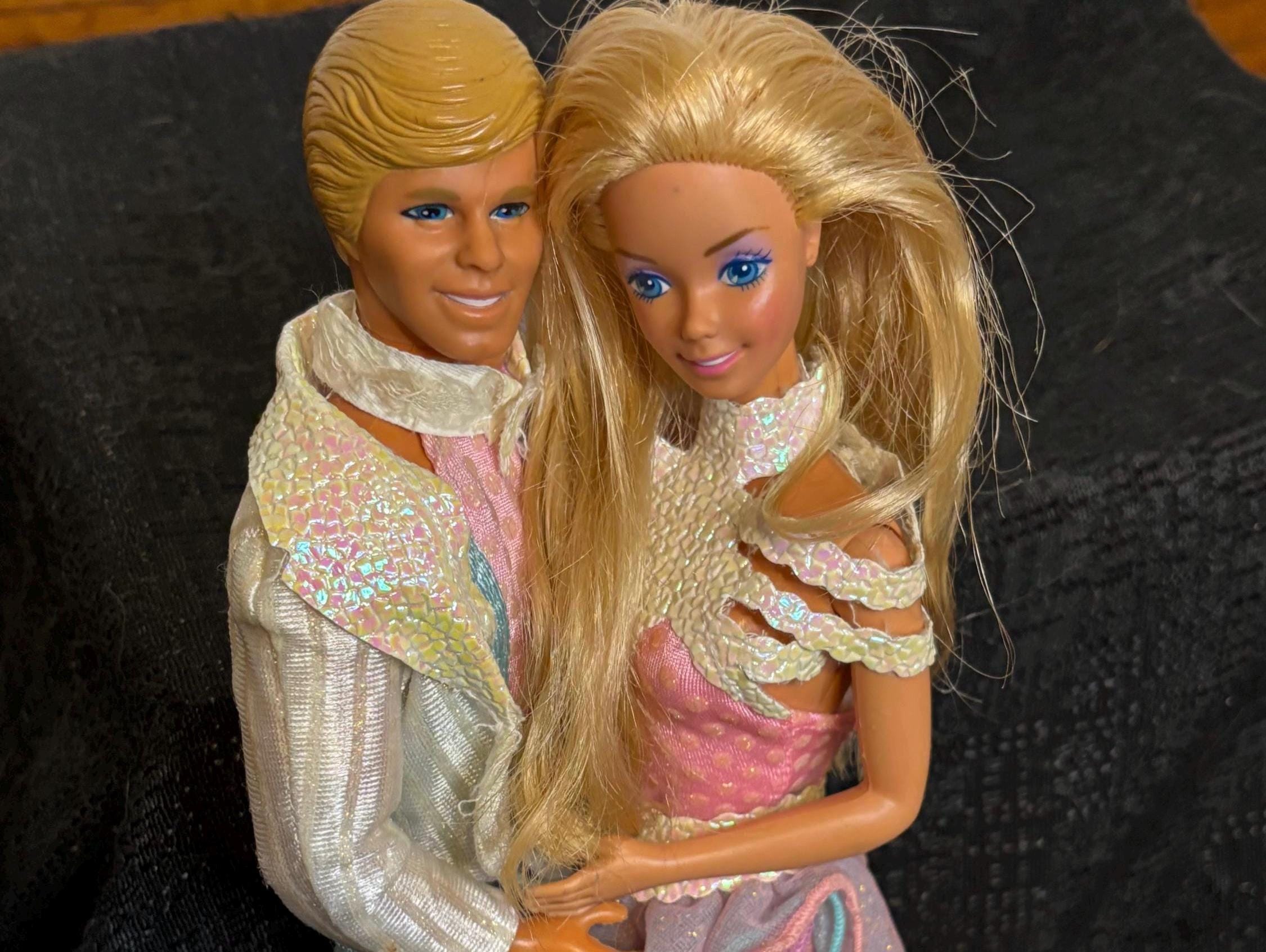 Ice Capades Barbie and Ken 1989 Restored - Etsy
