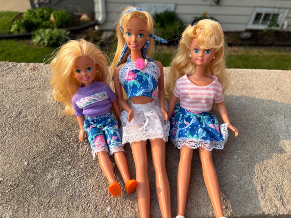 Barbie Sharing Sisters Doll Set Restored 1992 *ADORABLE* - Etsy