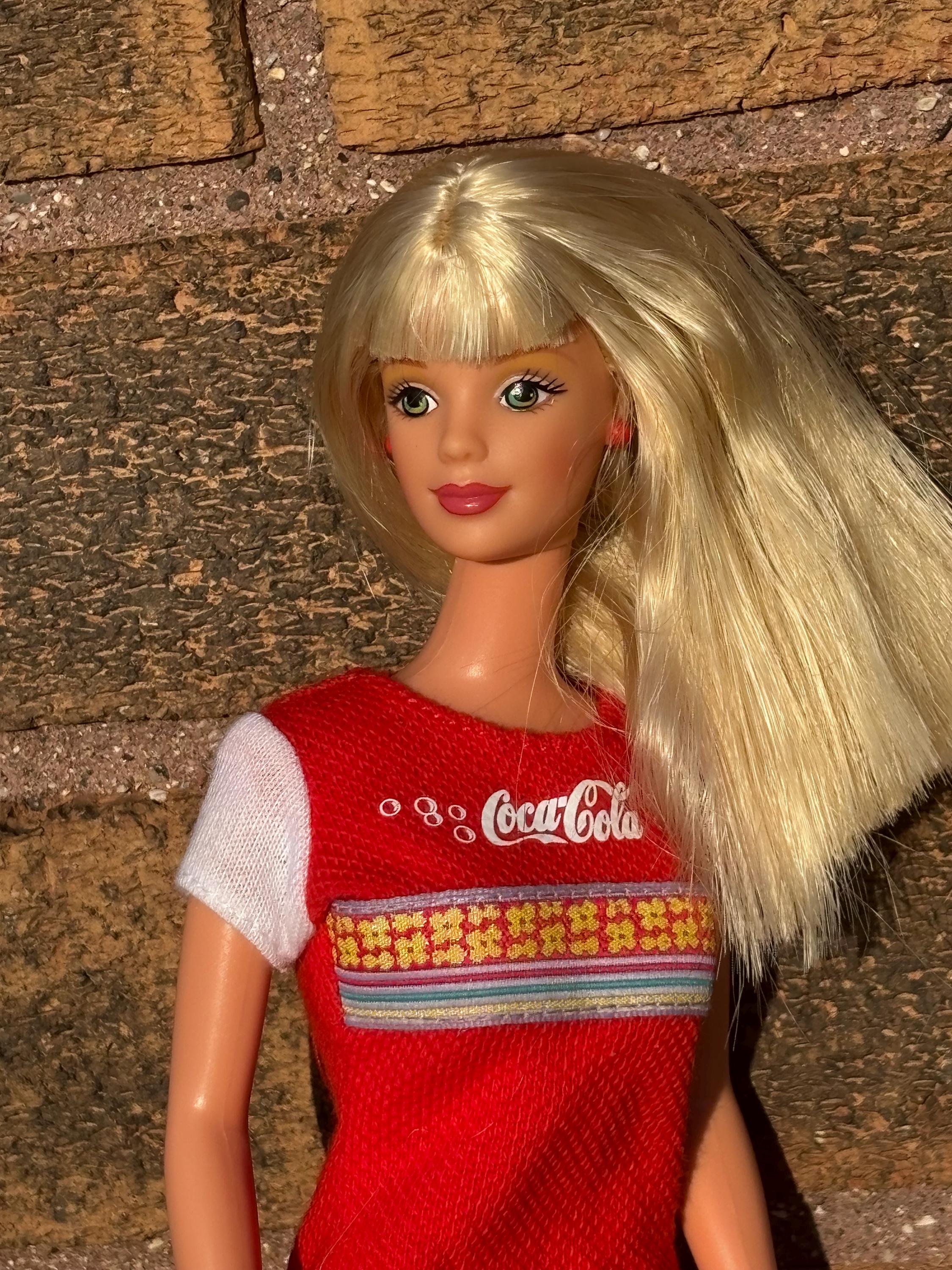 Coca Cola Party Barbie 1998 - Etsy