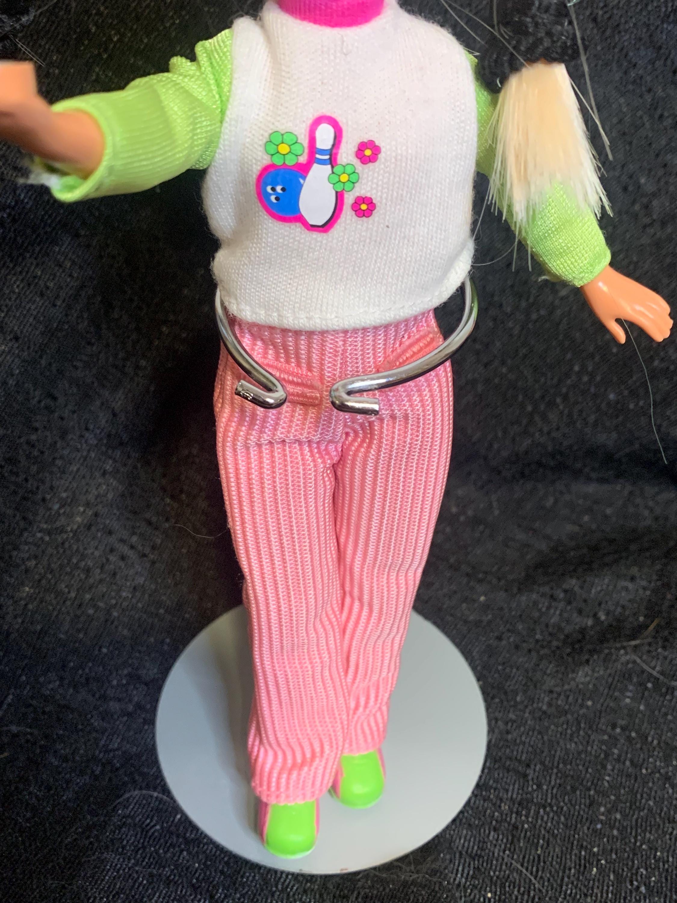 Poupée Barbie Stacie Vintage Avec Accessoire De Bowling - Fonctionne - Occasion
