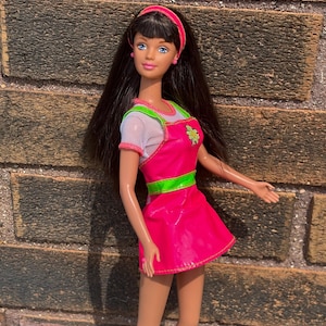 Sticker Craze Barbie Brunette Restored