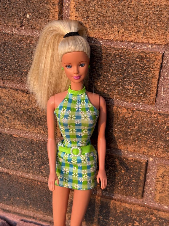 Barbie Pretty in Plaid 1998 - Etsy