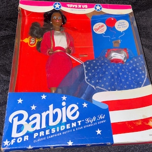 Barbie For President Doll New In Box AA 1991