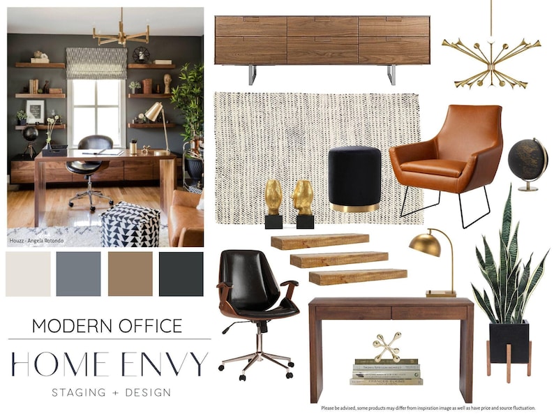 Illustration of Small Home Interior Design Inspiration Board Online