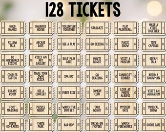 Date Night Ticket Svg Bundle Laser Cut Files (Digital Download)