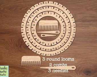 Weaving Looms Svg Bundle Laser Cut File (Digital Download)