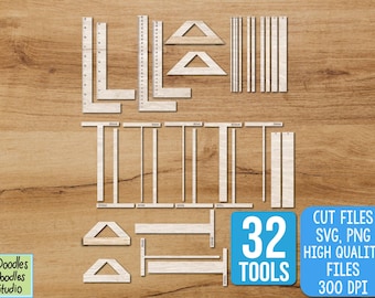 Gabarits de reliure SVG | Guide de reliure découpée au laser | Glowforge xTool