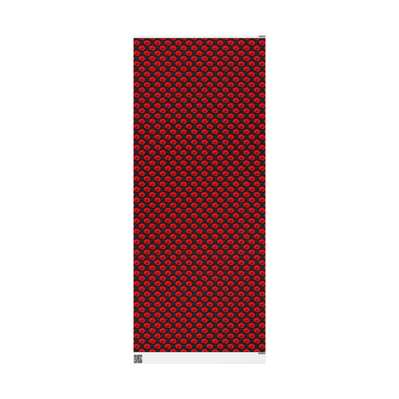 Vibrant Poppy Floral Wrapping Paper: 90gsm Fine Art Paper Bild 9