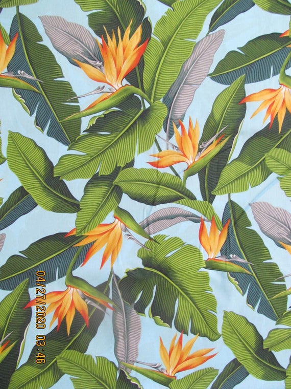 Fabric Sewing Marianne of Maui Hawaiian Quilting Fabric Diamond Head