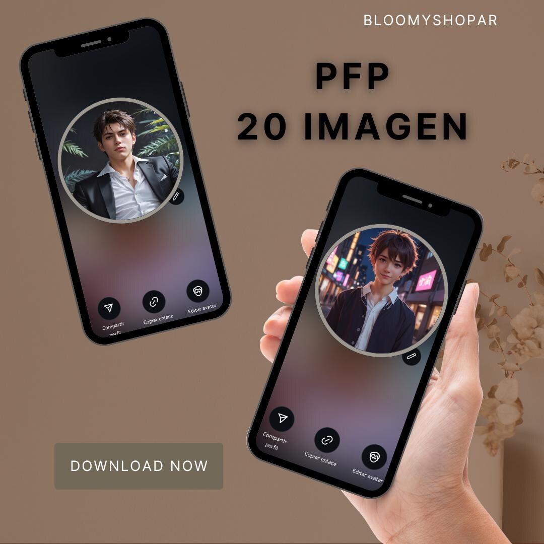 20 PFP Bundle Minimalist & Anime Images Instant Download - Etsy UK