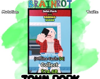 John Pork | OG Brainrot | Steal a Brainrot
