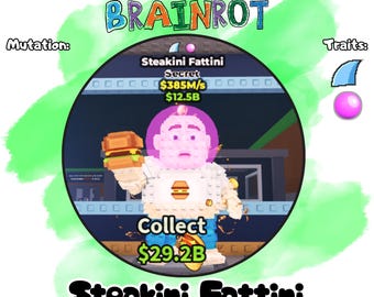 Lavadorito Spinito | 270M/s | +2 Traits | Steal a Brainrot