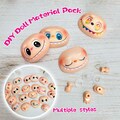 DIY Labubu Material Package,Labubul New Accessories-Face/Hands/Feet,DIY Decorative Trendy Toy,Labubu Creative Decoration,Labubu Gift