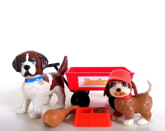 Vintage Littlest Pet Shop Tug 'n Play Beethoven Playset by Kenner 90s Toy