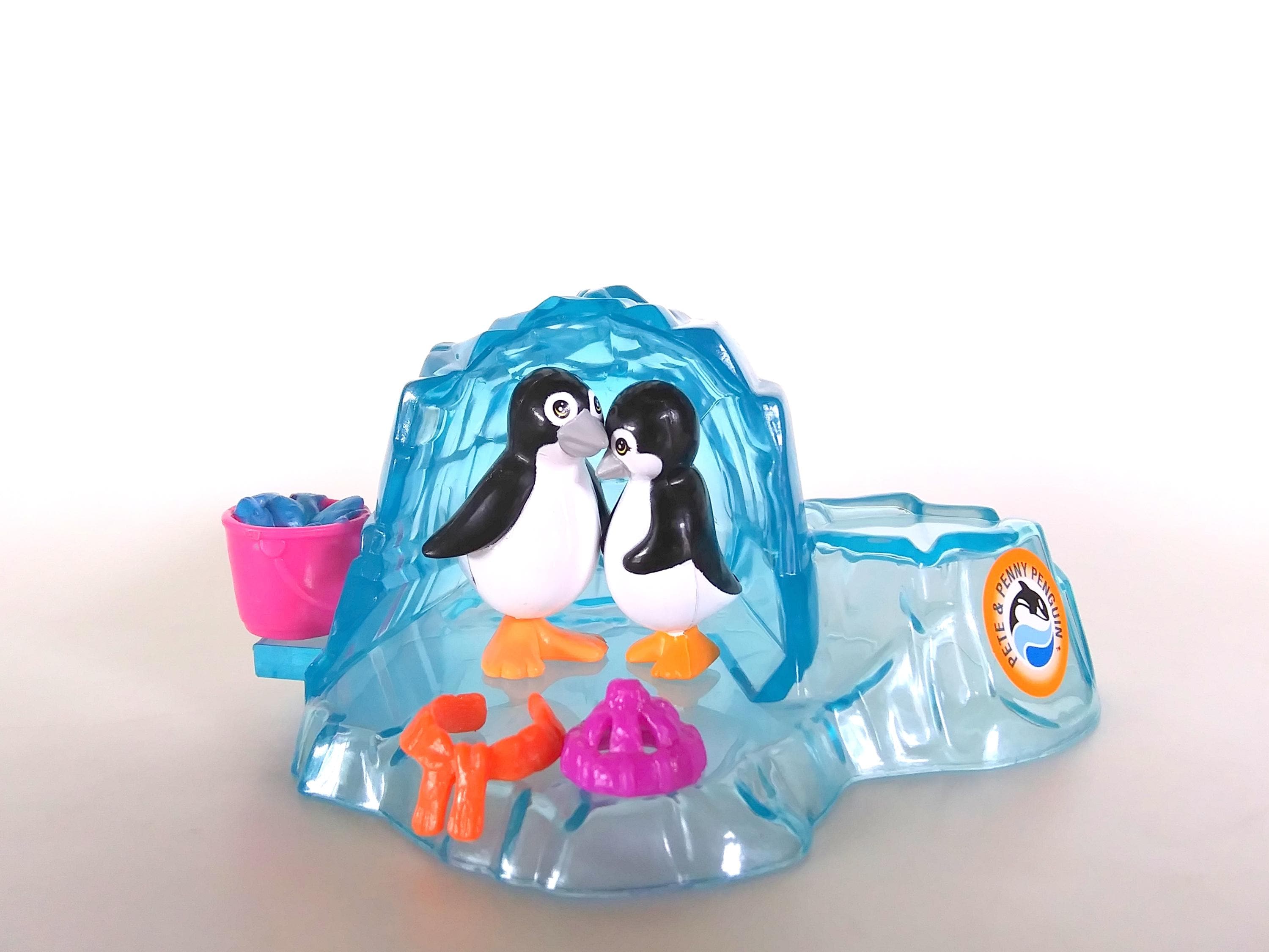 激レア 90s LI'L PENNY リトルペニー ヴィンテージ フィギュア Vintage Littlest Pet Shop Penguins Pete & Penny With Icy Igloo