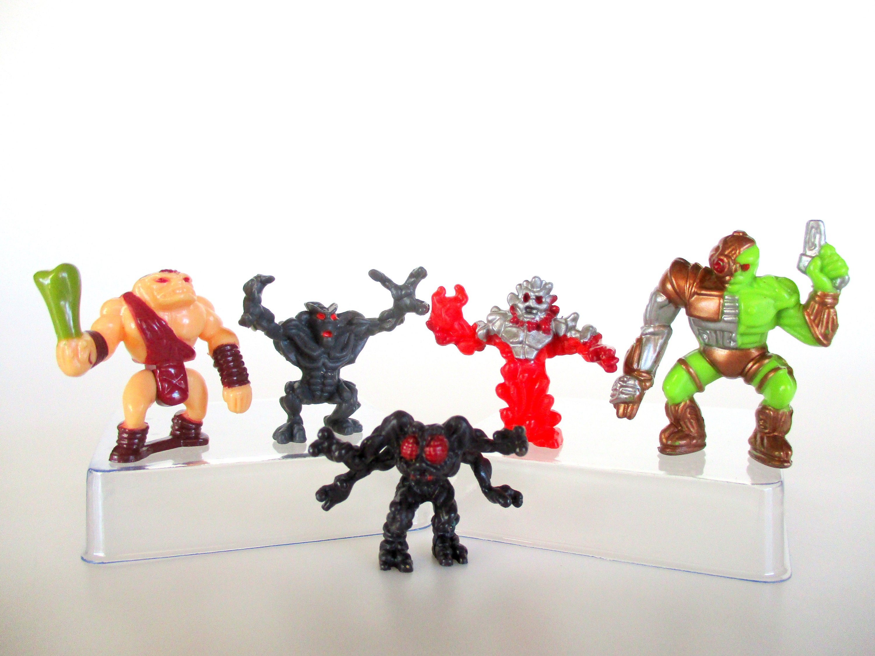 Mighty Max Heroes & Villains Assorted Figures - Lot of Five