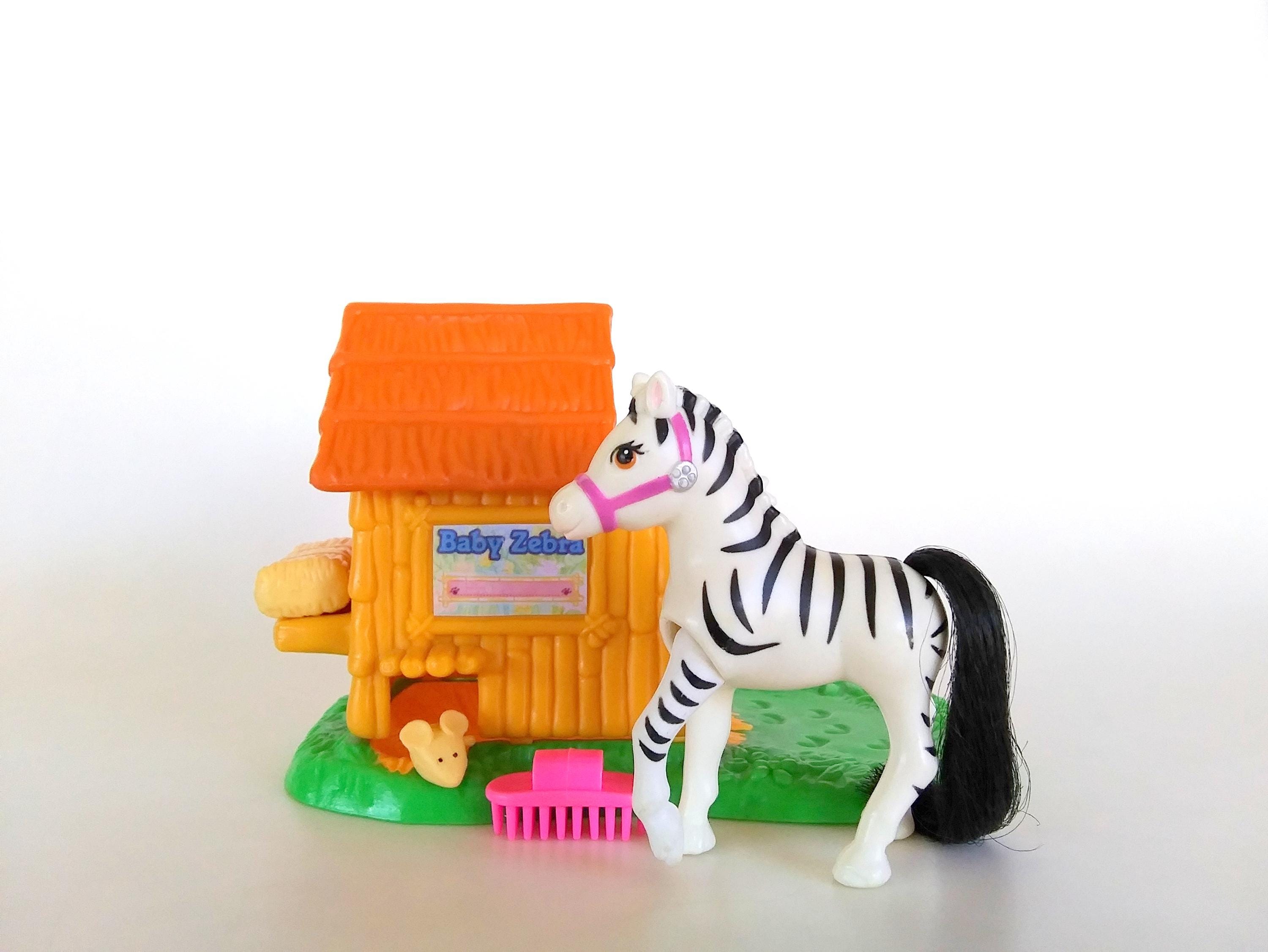 Vintage Littlest Pet Shop Zoo Baby Zebra Playset by Kenner 1993 Retro 90s  Toy - Etsy México, image size:3000x2252
