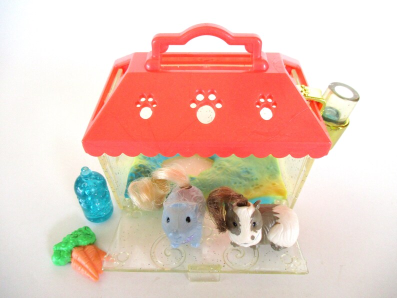 Vintage Littlest Pet Shop Thirsty Guinea Pigs with DrinkItUp Etsy