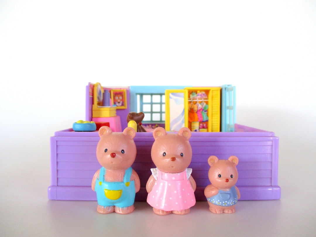 Coffret à Bijoux Takara Furry Families – Lapin – Années 1980 – Vintage – Playmates