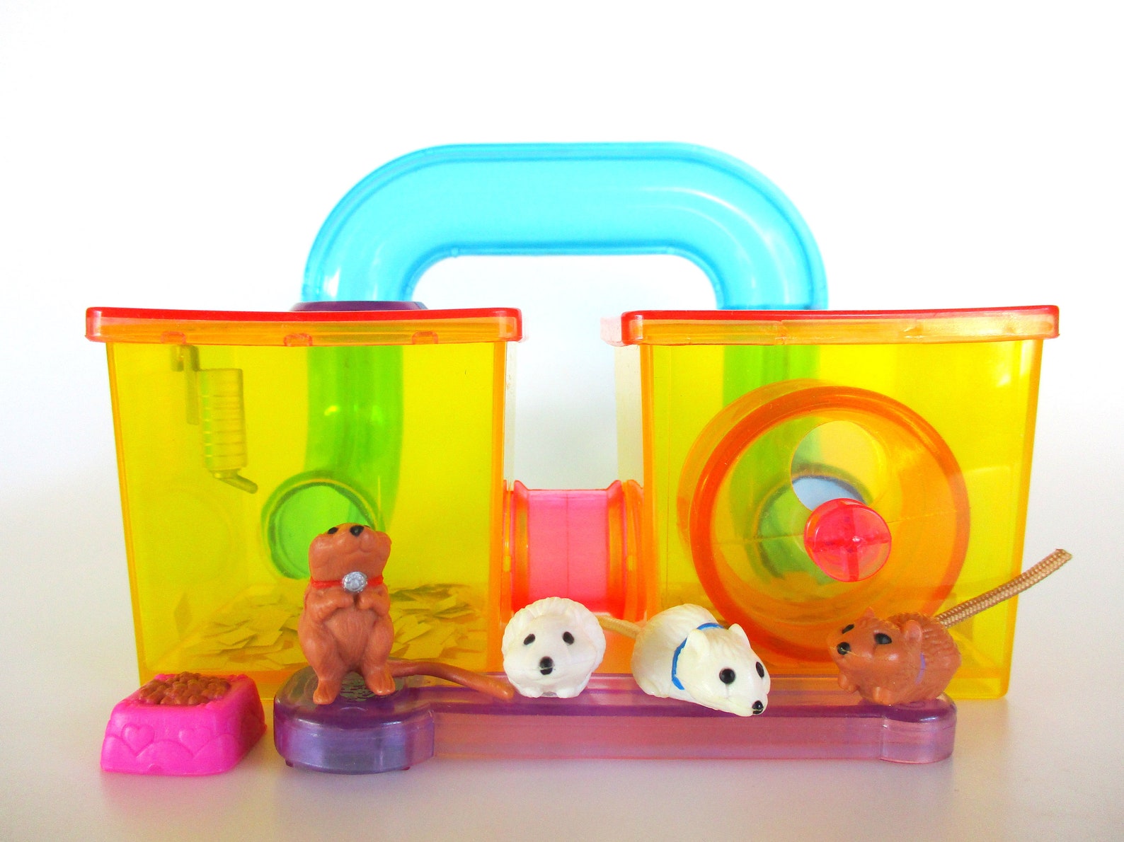 Vintage Littlest Pet Shop Jogging Gerbils With Gerbitrail Etsy