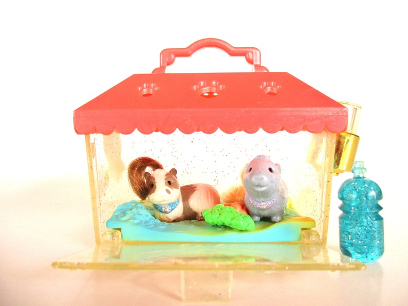 Vintage Littlest Pet Shop Thirsty Guinea Pigs with DrinkItUp Etsy