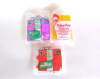 【非売品】Hildebrandt Snagless Sally 12個 専用箱 Vintage Sally Secrets Happy Meal Toy Paper Punch Mcdonalds Toy 90s