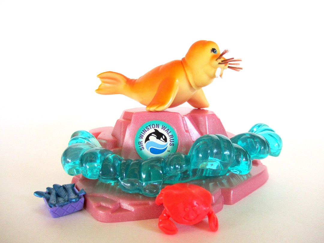 Vintage Littlest Pet Shop Sea World Walrus Playset by Kenner Etsy