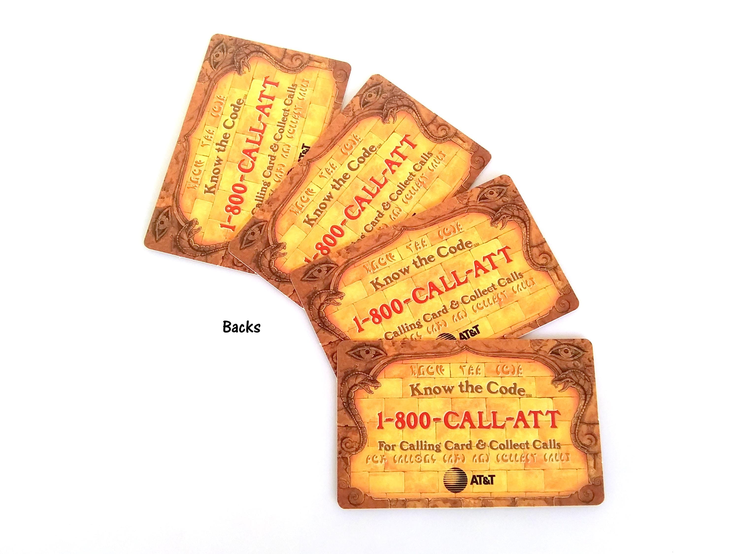 Vintage Indiana Jones Adventure Decoder Cards Disneyland AT&T Set