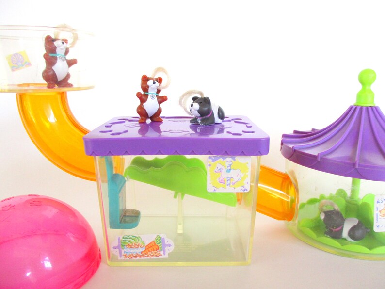 Kenner Vintage Littlest Pet Shop Ride'n Slide Hamsters Etsy