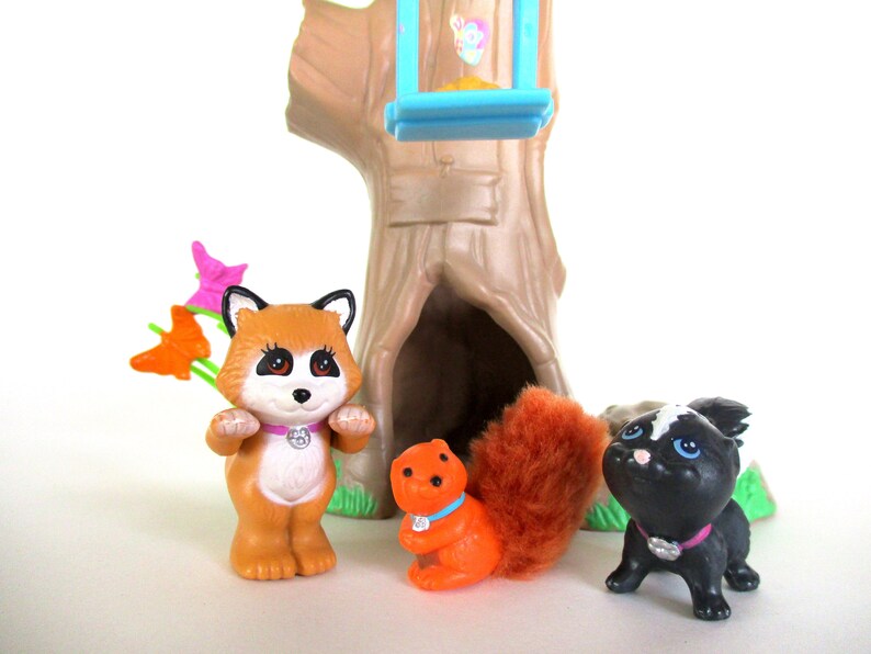 Vintage Littlest Pet Shop Chirpy Tree Friends with Woodsy Home Etsy