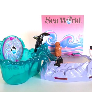 Module Littlest Pet Shop Sea World - Famille Orques Shamu, Kenner 1995
