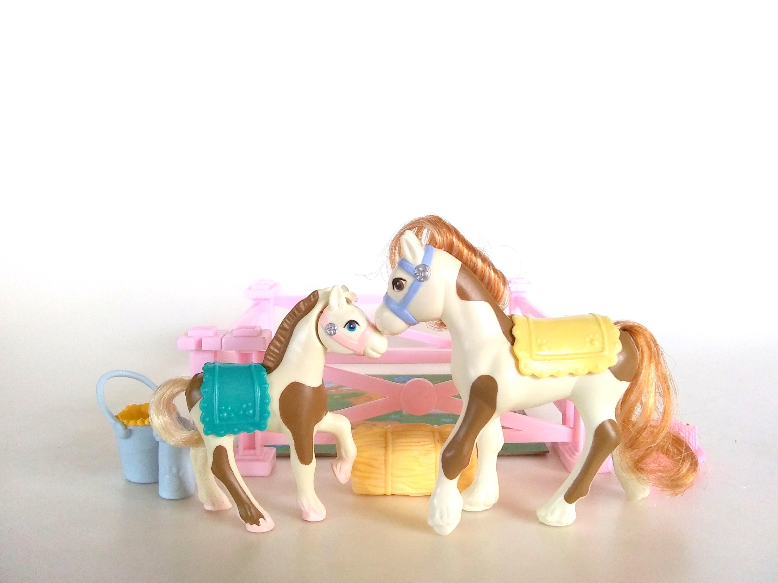 Vintage Littlest Pet Shop Zoo Shy Shetlands Pony Playset by Kenner