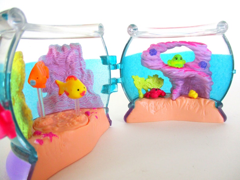Vintage Littlest Pet Shop Sweet Swimmy Fish Friends Aquarium Etsy