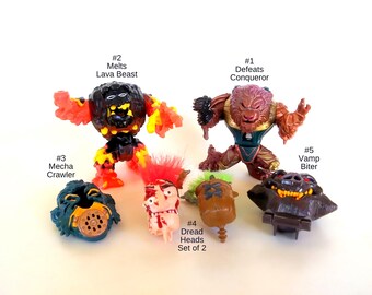 Mighty Max Playset Melts Lava Beast Battle Warriors Bluebird Toys