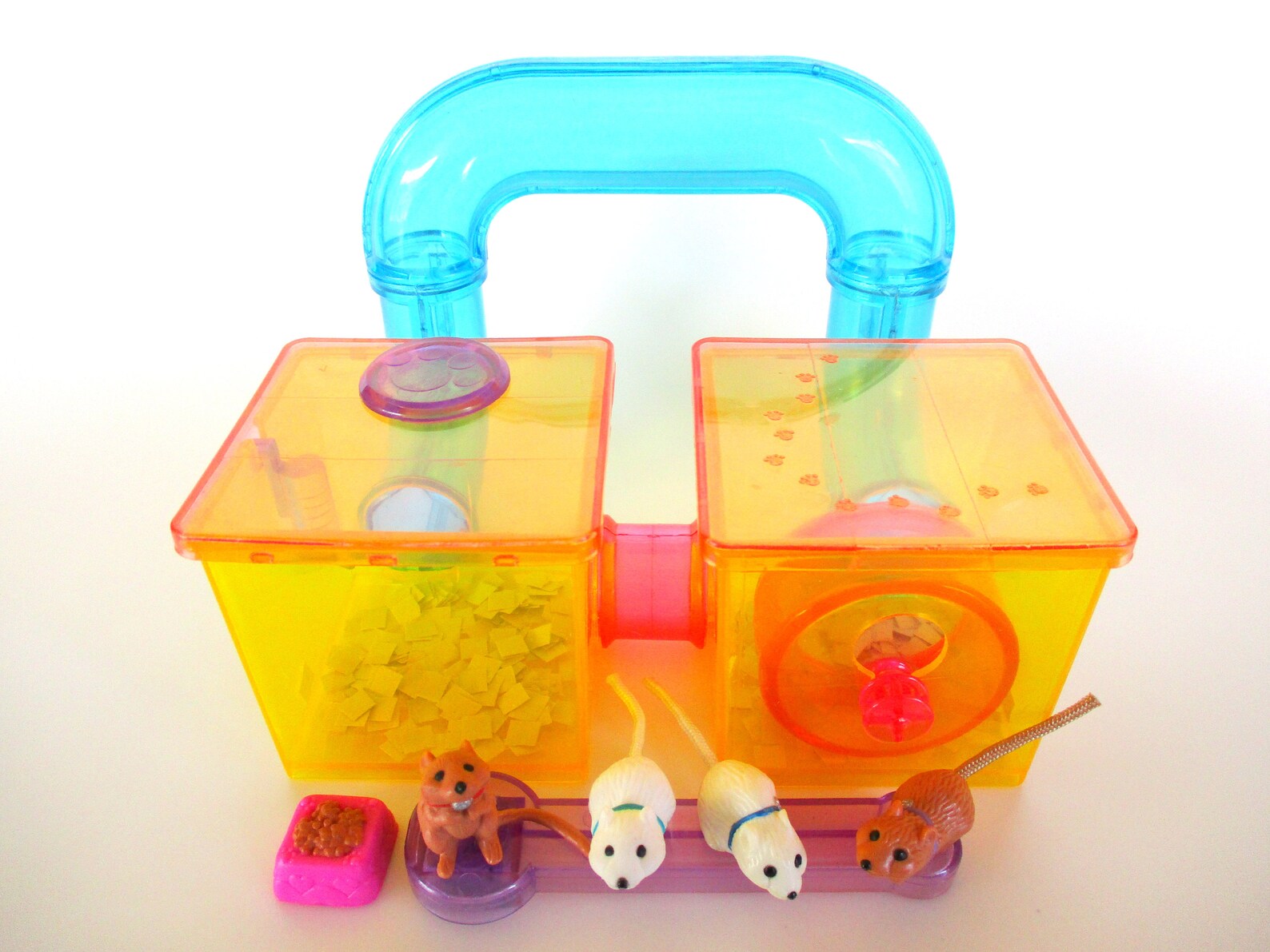 Vintage Littlest Pet Shop Jogging Gerbils With Gerbitrail Etsy