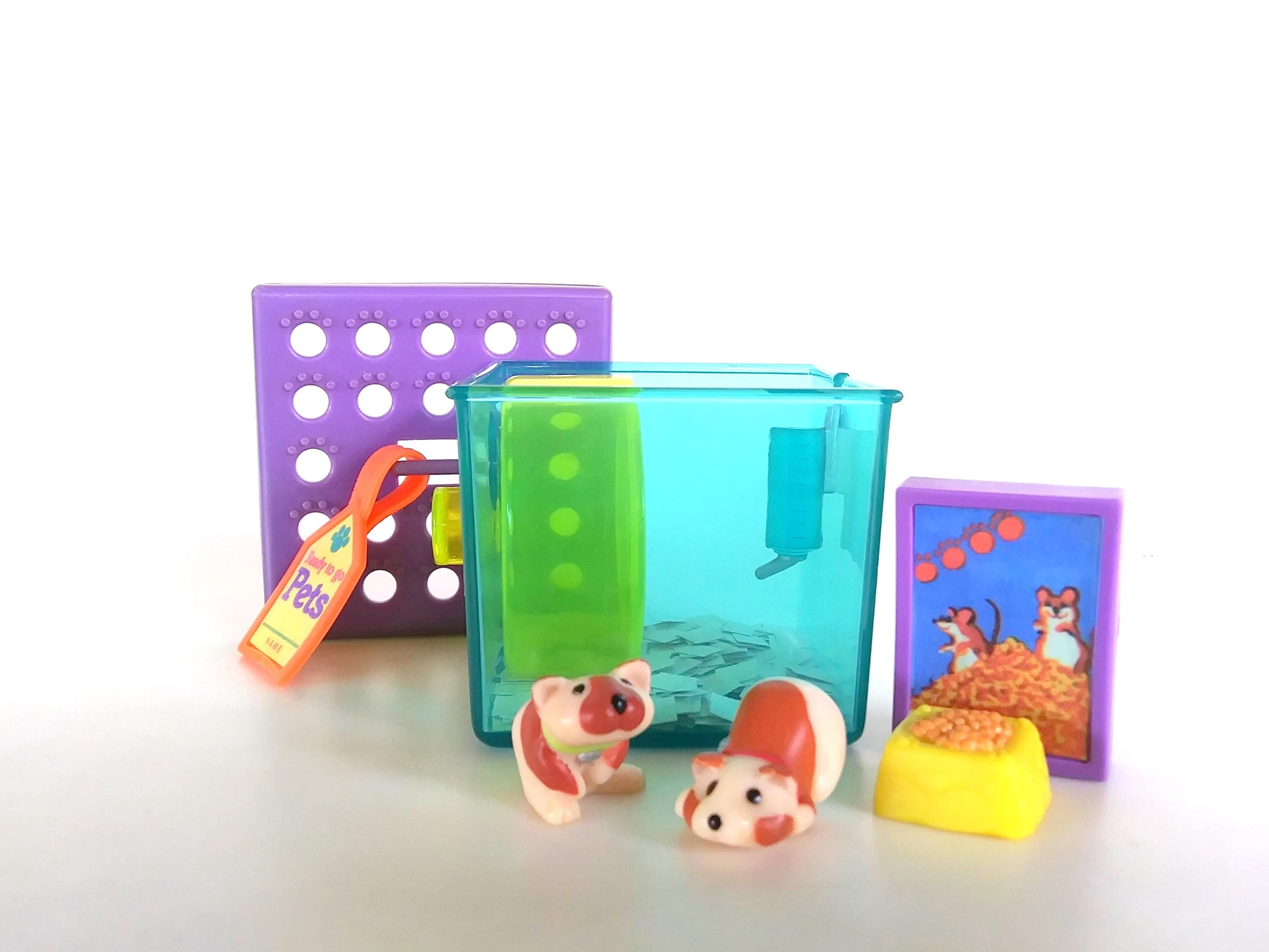 Vintage Littlest Pet Shop Hamster Playset: 1993 Kenner Retro Toy