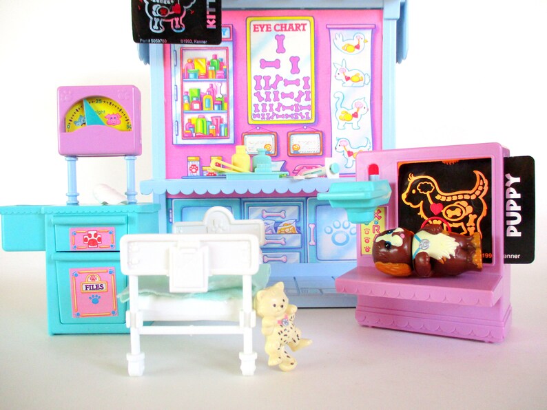 Vintage Littlest Pet Shop Care Center Hospital Playset by Etsy