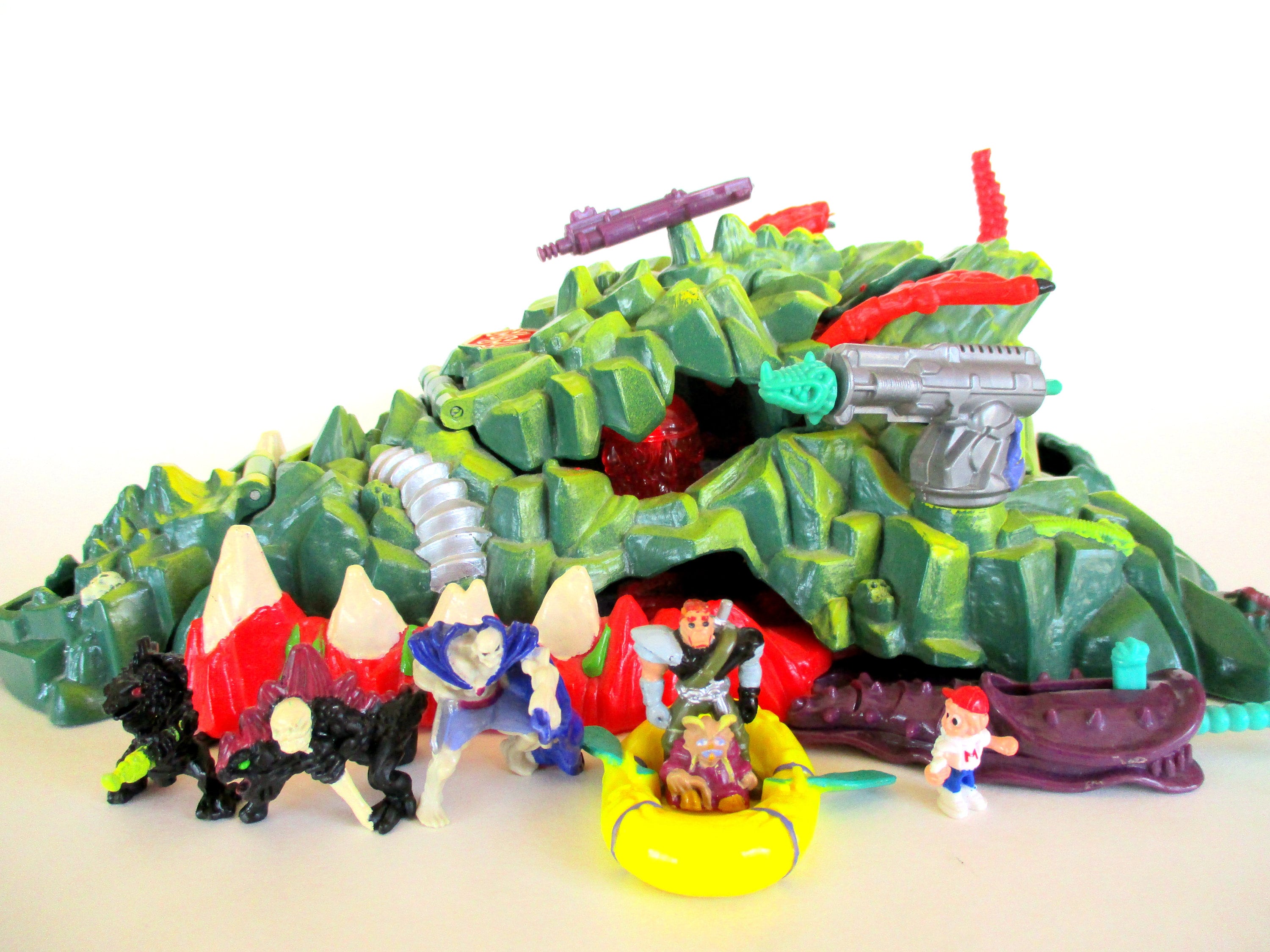 Mighty Max Large Playset - Storms Dragon Island - Bluebird Mighty Max Large Playset - Storms Dragon Island - Bluebird