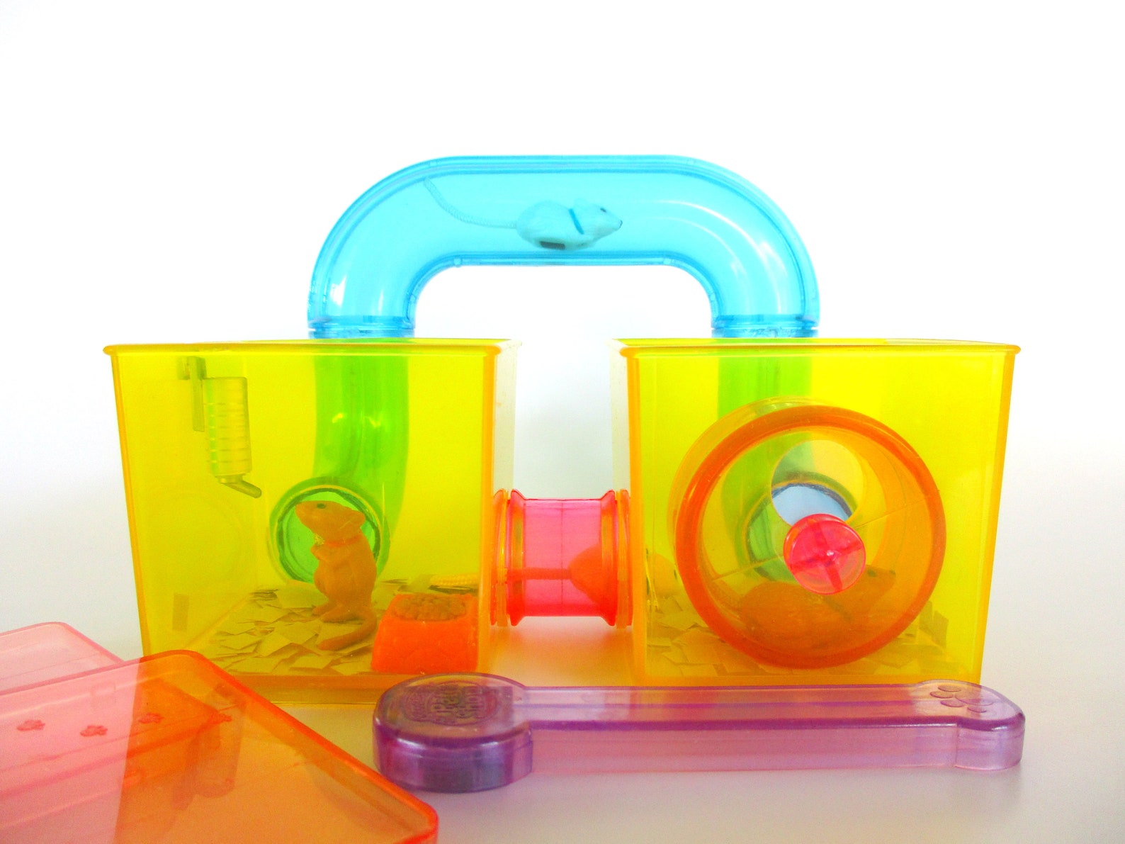 Vintage Littlest Pet Shop Jogging Gerbils With Gerbitrail Etsy